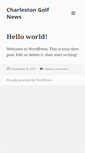 Mobile Screenshot of charlestongolfnews.com